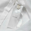 CELINE Damen Logo T-Shirt mit Kurzarm 158480646 [P]