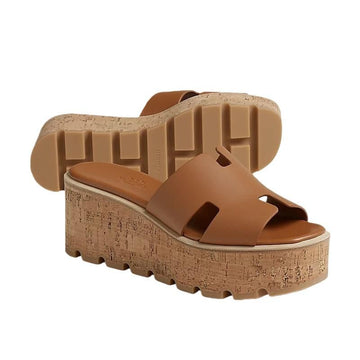 HERMES Eze 30 Damen Sandalen Natural H221026Z A3360 158480681 [P]