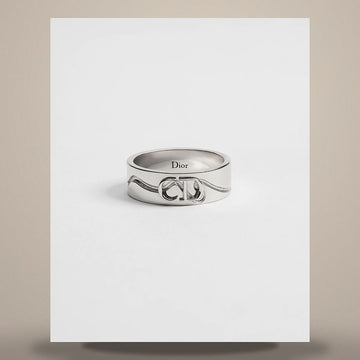 DIOR Trefoil Ring Silber R2749HOMST_D990 158480701 [P]