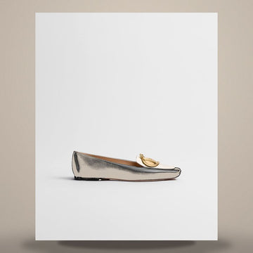 Dior Medaillon Loafers Black & White Lambskin KDF215LAB_S11X 158480734 [P]
