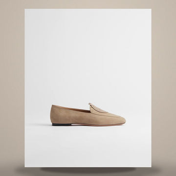 Dior Medallion Loafer Beige Suede Goat Leather KDF216VVV_S11U 158480744 [P]
