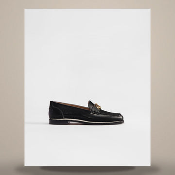 Dior Pale Loafer Black Calfskin 158480751 [P]