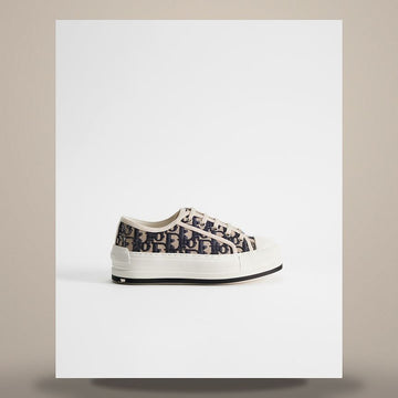 DIOR プラットフォームスニーカー ダークブルー 158481729 [P]