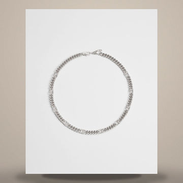 DIOR Kette mit schlankem Kettenglied in Silberfinish 158481867 [P]