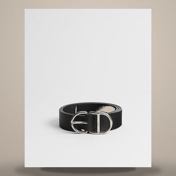 Dior CD Belt Togo Leather 35mm 158482005 [P]