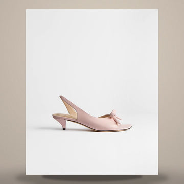 DIOR Bogenverschluss Slingback Sandalen aus Lammleder 158482295 [P]