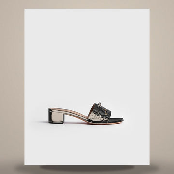 DIOR Kanage Heel Slide Schwarz Ge quiltetes Kanage Lammleder KCO546CQL_S900 158482284 [P]