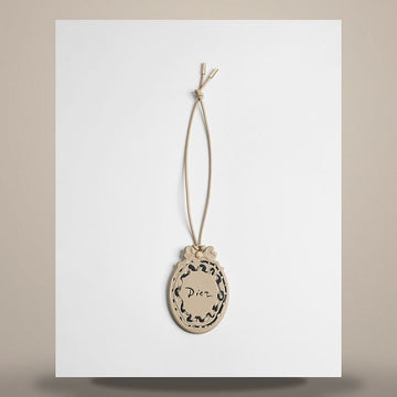 DIOR Medallion Bag Charm mit goldfarbigem Finish Metall, Trench-Kalbsleder, Lammleder 158482335 [P]