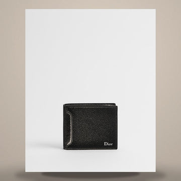 Dior Arch Wallet Black Grained Calfskin 2LLBH095MAR_H00N 158482460 [P]