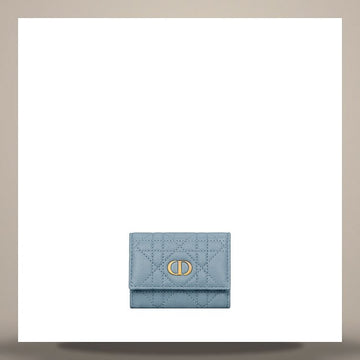 DIOR Geldbörse Cloud Blue Suppl Calfskin 158482504 [P]