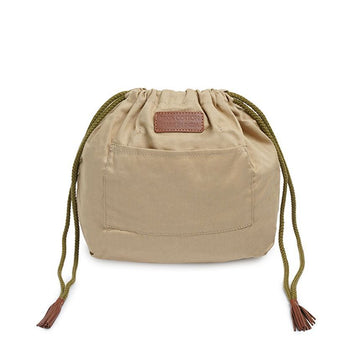 Dragon Diffusion Drawstring Inner Bag Beige 8809-CDS-S-BEIGE 152738802 [P]