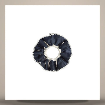 DIOR Haargummi Navyblau Seidentwill 158482707 [P]