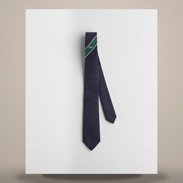 DIOR Reim der Regimentstreifen in Marineblau, Grün, Grau Seide 158482731 [P]