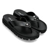 Prada Triangle Logo Rubber Slide Sandals 158482739 [P]