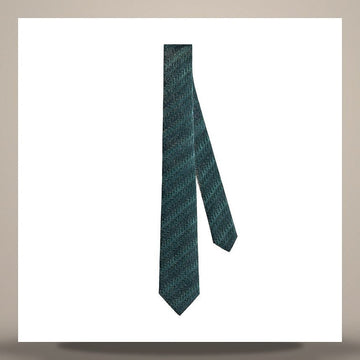 Dior Oblique Trio Tie Green Silk 158482741 [P]