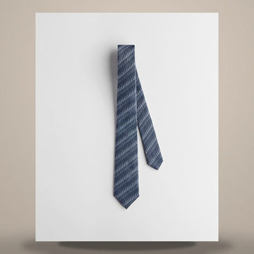 Dior Oblique Trio Tie Blue Silk 158482745 [P]