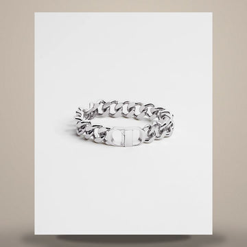 Dior Chain Link Bracelet Silver Finish Brass B1081HOMMT_D000 158482820 [P]