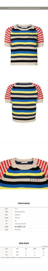 MARNI マルチストライプセーター 158483132 [P]
