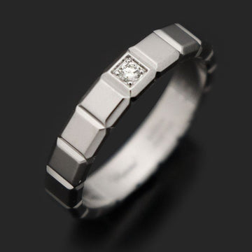 CHOPARD 18K Weißgold 1P Diamant Eiswürfelring Größe 55 158484865 [P]