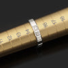 CHOPARD 18Kホワイトゴールド1Pダイヤアイスキューブリング55号 158484865 [P]
