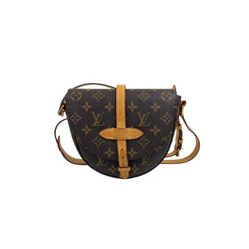 LOUIS VUITTON Monogram Chanti PM Schultertasche Umhängetasche 158485081 [P]