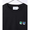 MAISON KITSUNE DOPPELT MONOCHROM FUCHSKOPF ADJUSTIERTER SWEATSHIRT 158494418 [P]