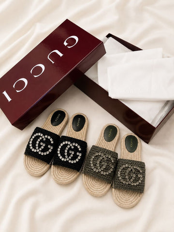 GUCCI インターロッキング G サンダル 780589 158495078 [P]