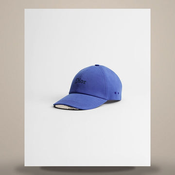 Dior Cap Blue Cotton Canvas 158495734 [P]