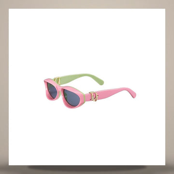 DIOR Oblique R1I Sonnenbrille Pink & Grün Oval DBLQR1IXR_40B0 158495740 [P]