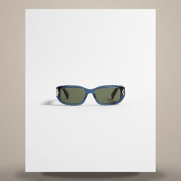Dior Oblique R2F Sunglasses Transparent Blue Oval DOBLR2FXR_30C0 158495789 [P]