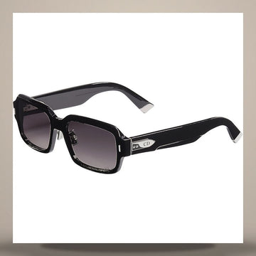 Dior Tailoring S2F Sunglasses Black Rectangular DTLRS2FXR_10A1 158495800 [P]