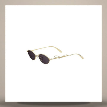 Dior Bow R1U Sunglasses Gray Oval 158495814 [P]