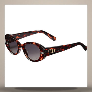 DIOR GLOW B3I Sonnenbrille braun Schildkrötenmuster-Effekt Schmetterling GLOWB3IAR_25A1 158495822 [P]