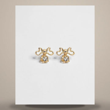 LOUIS VUITTON Dior Twist Bogen Ohrringe Gold-Finish Metall & Kristall E4750WOMCY_D319 158495860 [P]