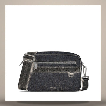 DIOR Safari Strap Bag Schwarz Oblique Jacquard 158495940 [P]