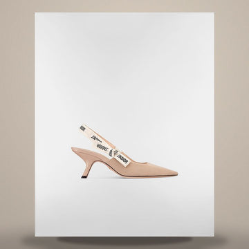 Dior J'A Slingback Pumps Nude Technical Fabric 158496116 [P]