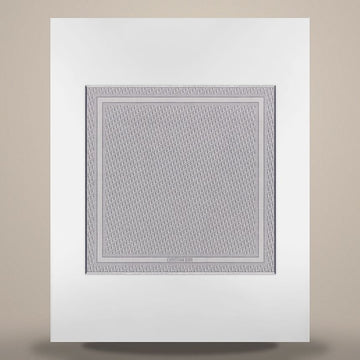 Dior Oblique Shawl Gray Silk Wool Cashmere 158496274 [P]