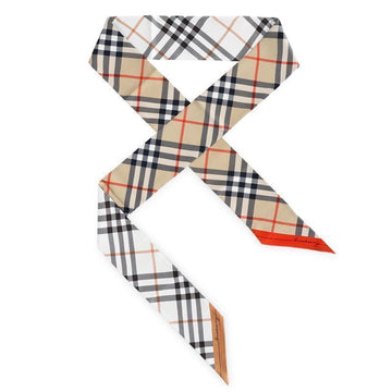 Burberry Women's Contrast Check Silk Scarf 151320995 [P]