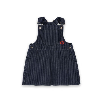 Bobo Choses Kids Denim Suspender Dress (Navy) B225AC092 411 147430207 [P]