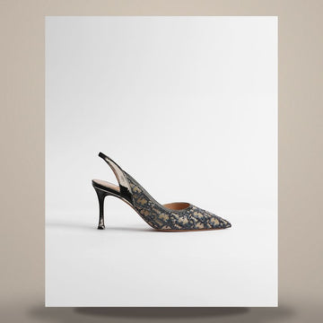 Dior Aable Slingback Pumps Blue Sequin Embroidered Fabric KDV637OFP_S10B 158496957 [P]