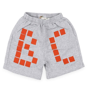 BOBO CHOSES キッズ スクエア ロゴ バミューダ パンツ 153843681 [P]
