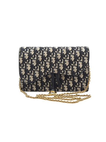 DIOR オブリーク サドル チェーン クロスバッグ (S5620) 158497166 [P]