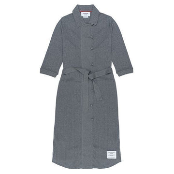 THOM BROWNE Damen 3/4 Ärmeln Gürteltunika Kleid FJD098A08026-035 53166820 [P]