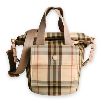 BURBERRY Kind Multi Check Tote Bag (Beige) 8100227 133084865 [P]