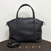 GUCCI Mikroschima Leder Shopper Schultertasche Schwarz (449657) 158497344 [P]