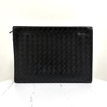 Bottega Veneta Intrecciato Document Clutch Black (603432) 158499996 [P]