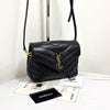 SAINT LAURENT Monogram Lulu Toy Crossbody Tasche Schwarz (678401) 158500119 [P]