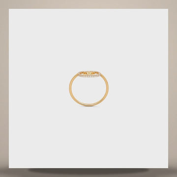Celine My Own Triomphe Ring - Yellow Gold & Diamond Yellow Gold & White 46Y166GYD.37YW 158500757 [P]