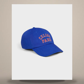 Celine Richelieu Cap - Cotton Twill Blue/Red AA0MI2U74.FYM0 158500771 [P]