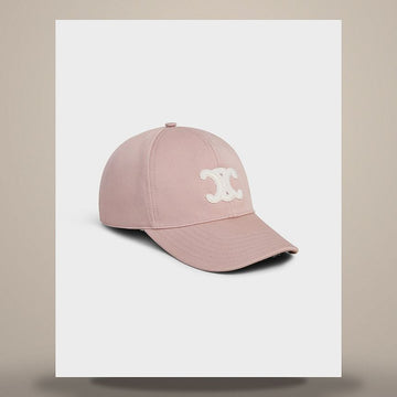 Celine Trompe Baseball Cap - Washed Cotton Blush 2AUT6234X.02BH 158500772 [P]